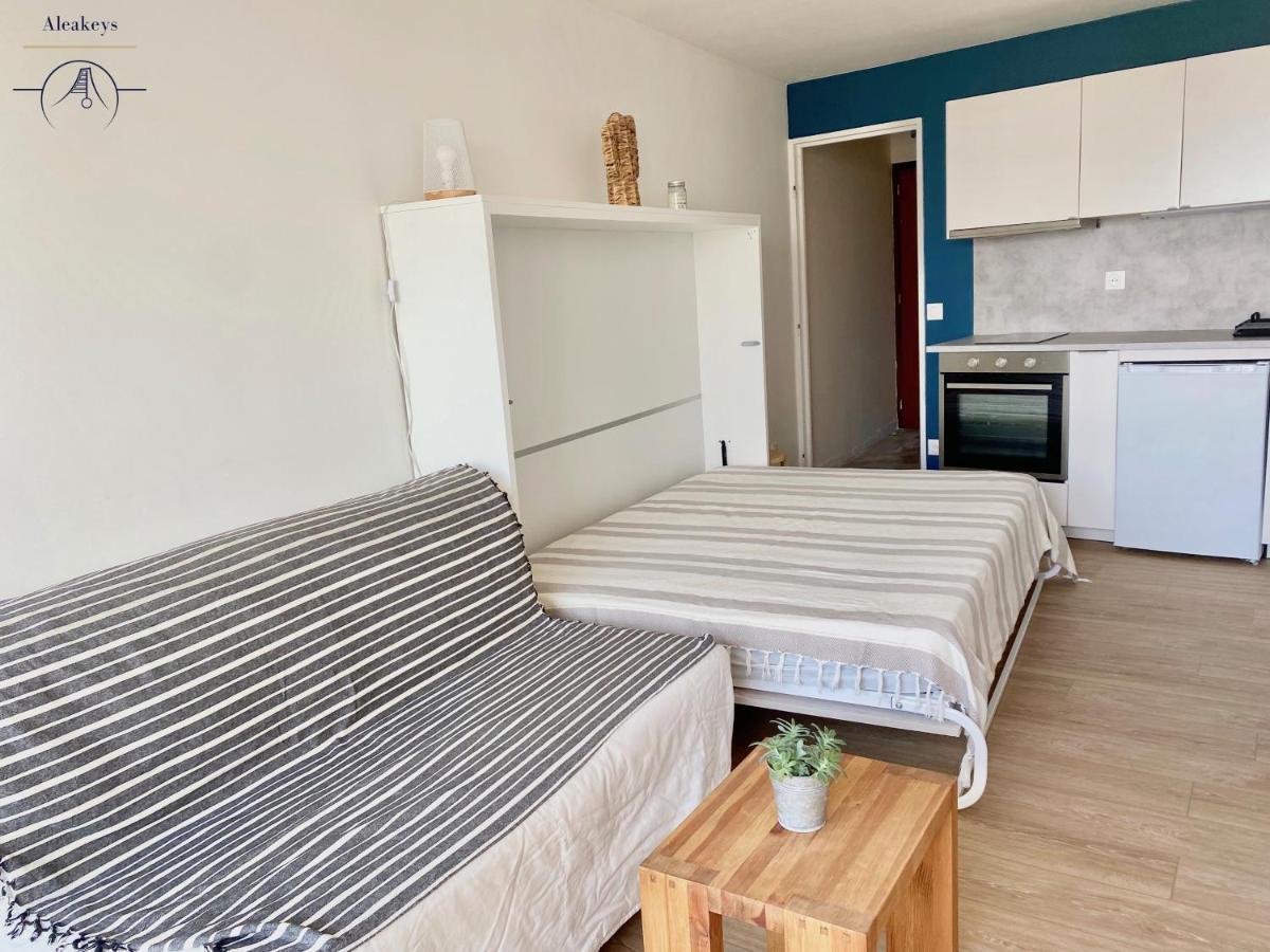Le Meridien, Beau Studio 3 Etoiles, Vue Mer, Piscine, Wi Fi Et Parking Prive Ла-Гранд-Мот Экстерьер фото