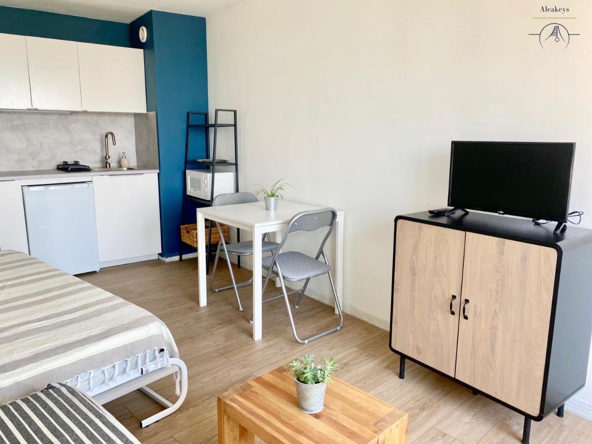 Le Meridien, Beau Studio 3 Etoiles, Vue Mer, Piscine, Wi Fi Et Parking Prive Ла-Гранд-Мот Экстерьер фото