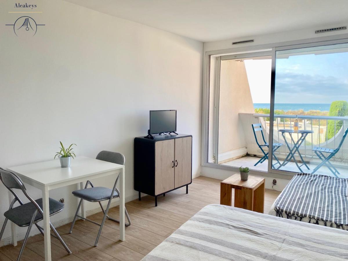 Le Meridien, Beau Studio 3 Etoiles, Vue Mer, Piscine, Wi Fi Et Parking Prive Ла-Гранд-Мот Экстерьер фото